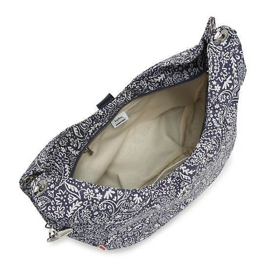 Sacs À Bandoulière Kipling Aleksy Medium Woodstock Bleu | FR 1844MQ
